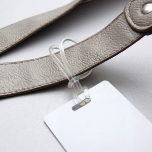Transparenter Ring aus weichem Kunststoff für Ausweise | Sogedex