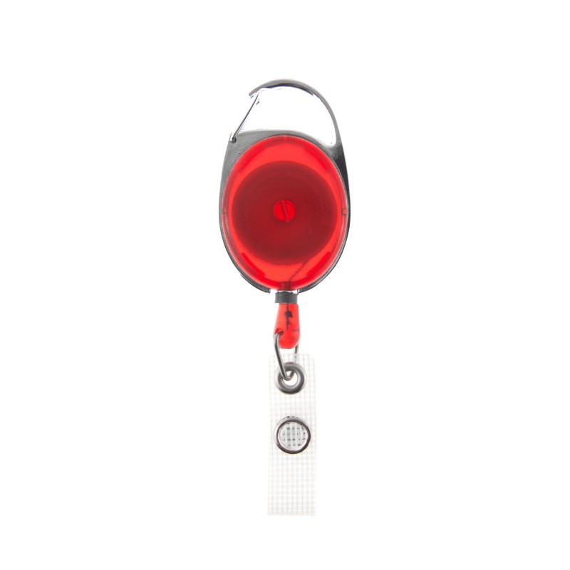 Badge holder reel with metal hook | Sogedex