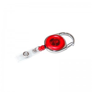 Zip rétractable rond et translucide avec lanière renforcée | Sogedex