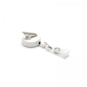 Rotating Badge Reel with Crocodile Clip and Lanyard | Sogedex