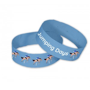 Biodegradable Seed Paper Wristband - 100% full color customization (Pack of 100)