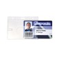 Porte-badge dépoli pour 1 carte - IDS63 (lot de 100)