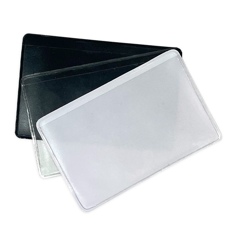 1 Pouch soft card holder with transparent face - Vinyle| Sogedex