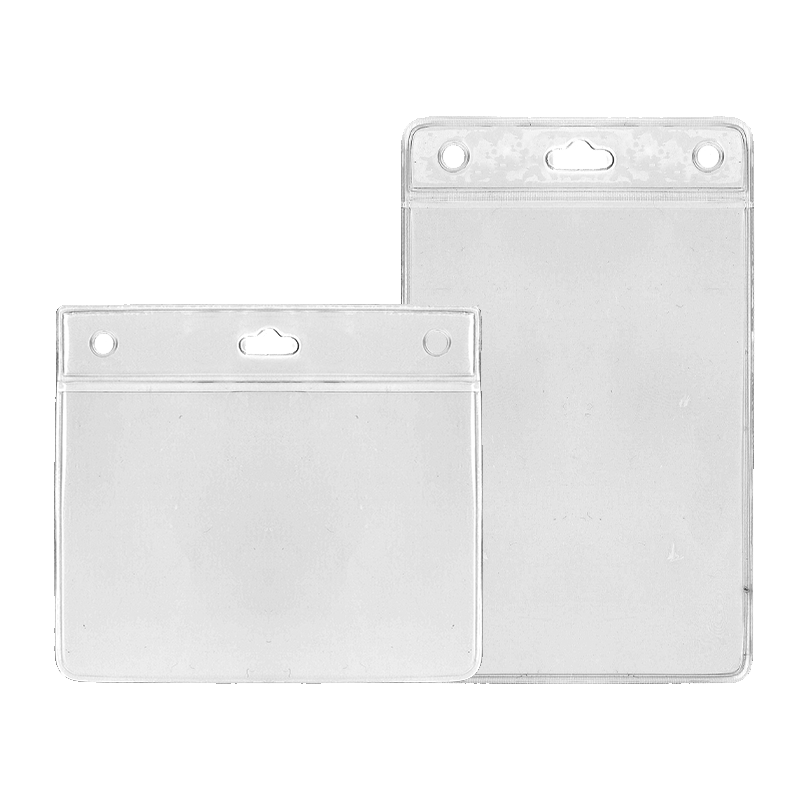 Large format double perforation badge holder. Easy to read | Sogedex