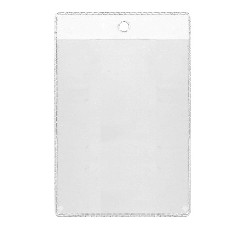 Card holder for 90 x 120 mm badges - portrait - IDS 31.3 (pack of 100)