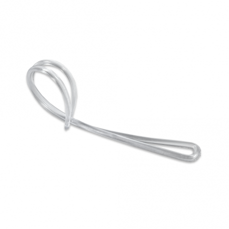 Clear plastic loop for luggage - IDS99 (pack of 100)