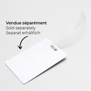 Transparenter Ring aus weichem Kunststoff für Ausweise | Sogedex