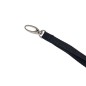 10 mm flaches, sicheres Lanyard mit ovalem Karabinerhaken (100 Stück)