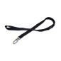 10mm flat polyester lanyard w/ breakaway feature & lobster hook (pack of 100)