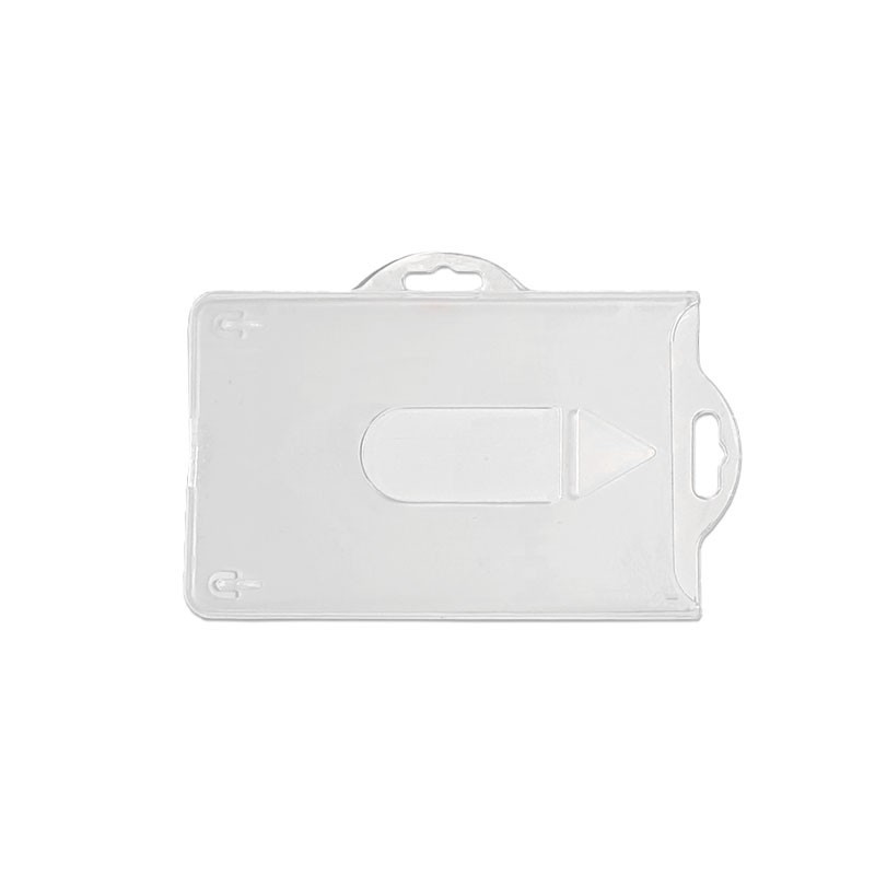 Porte-badge semi-rigide pour usage horizontal ou vertical (lot de 100)