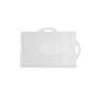 Porte-badge semi-rigide pour usage horizontal ou vertical (lot de 100)