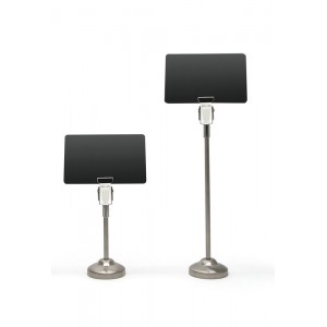 High metal buffet stands