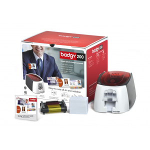 Badgy 200 : Kit pour impression de badges - Prêt-à-l'emploi | Sogedex