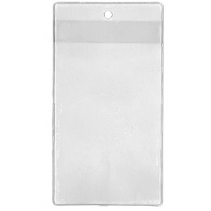 Porte-badge billétique pour ticket 80 x 135 mm (lot de 100)