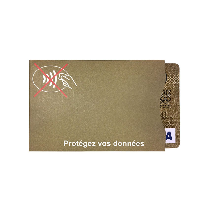 Protège carte souple anti RFID - Résistant et Indéchirable | Sogedex