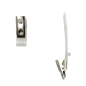 Metal crocodile clip with plastic vinyl strap (pack of 100)