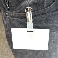 Metallic Suspender Clip with Plastic Strap |Sogedex
