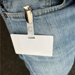 Clip Suspender with soft reinforced vinyl strap | Sogedex