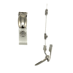 Suspender-type clip with reinforced vinyl strap - IDS16R (pack of 100)