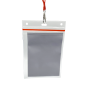Waterproof badge holder for A6 format badges - IDS61EV (pack of 100)