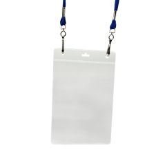 Translucent soft badge holder A6 for events- Pack of 100 | Sogedex
