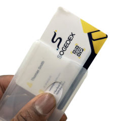 Étui-Cartes Biodégradable 100% Végétal (Lot de 100)