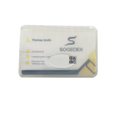 Etui-carte biodégradable 100% origine végétale (lot de 100)
