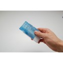 Transparent PVC card holder for 2 cards - IDP83 (pack of 100)