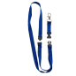 15 mm lanyard w/ detachable buckle, metal dog hook & breakaway feature (pack of 100)