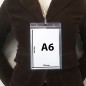 Ausweishülle für Veranstaltungen (A6 - 105x148mm) (100 Stück)