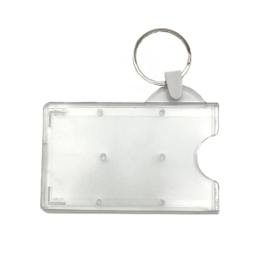 Porte-badge avec anneau porte-clés pour tous types de cartes | Sogedex