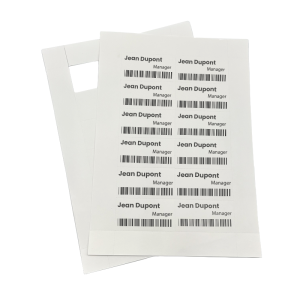 75 x 40mm A4 Druckbögen (100 Stück)