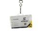 Transparent badge holder - landscape - IDX 110 (pack of 100)