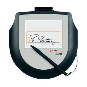 Tablette de signature avec écran couleur SIG200 - Sogedex