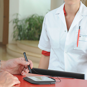 SIG100 Unterschriften-Pad mit integriertem Bildschirm