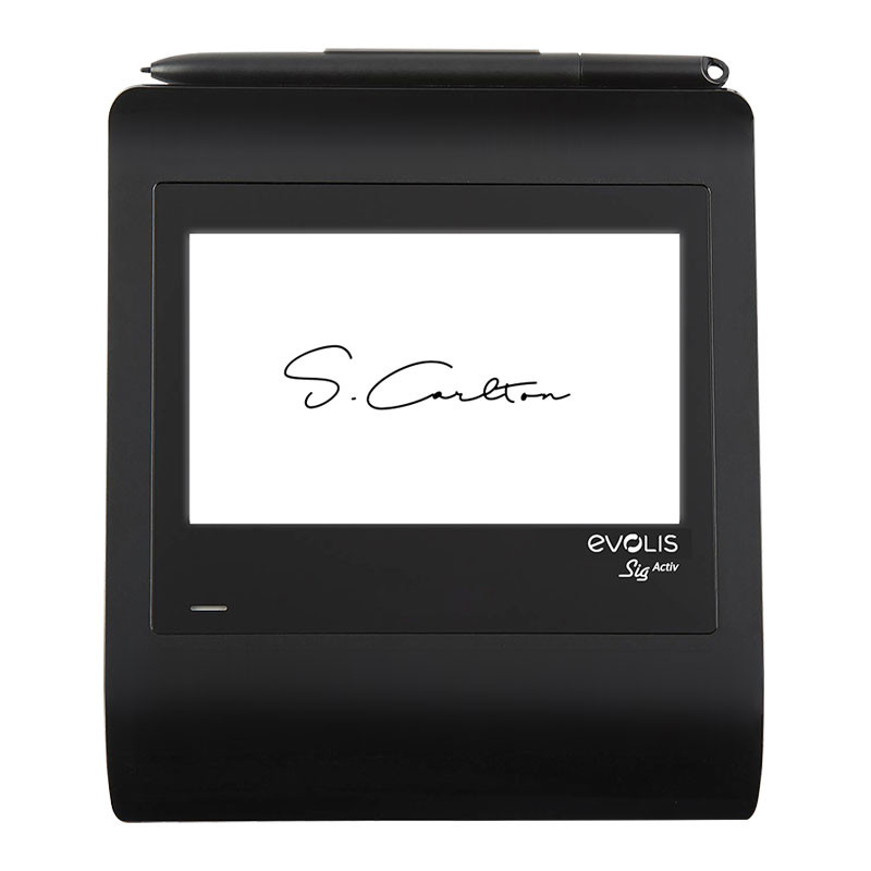 Unterschriften-Pad mit ERT SIG ACTIV-Technologie