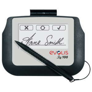 Tablette de signature avec écran intégré SIG100 - Sogedex