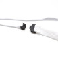 12 mm tube polyester lanyard w/ swivel hook & breakaway feature (pack of 100)