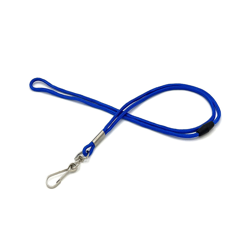 4 mm round polyester lanyard with breakaway feature (pack of 100)