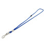 4 mm round polyester lanyard with breakaway feature (pack of 100)