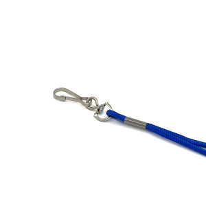Secure round lanyards with metal clip. Practical and discreet |Sogedex
