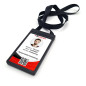 All-in-One Retractable Lanyard + Badge Holder VM50 (Pack of 50)