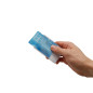 Transparent PVC card holder for 2 cards - IDP83 (pack of 100)