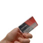 Transparent PVC card holder for 2 cards - IDP83 (pack of 100)