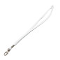 Schlüsselband Lanyard, mit Metall-Karabinerhaken (100 Stück)