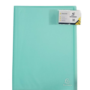 Adhesive card protector for sticking card on document | Sogedex