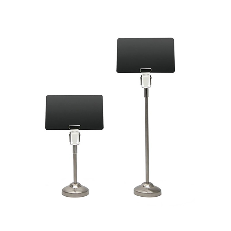 Porte-étiquette en métal - idéal pour buffet (lot de 5) Porte-étiquette en métal - idéal pour buffet (lot de 5)