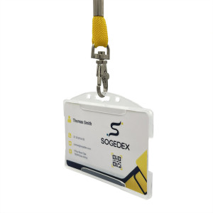 Double-perforated card holder. Recyclable and resistant | Sogedex