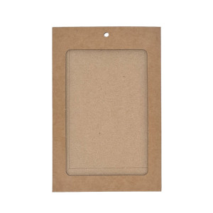 A6 badge holder in ecological cardboard (set of 100)