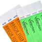 Bracelet papier indéchirable Tyvek® personnalisé 19 mm (lot de 100) Bracelet papier indéchirable Tyvek® personnalisé 19 mm (lot de 100)